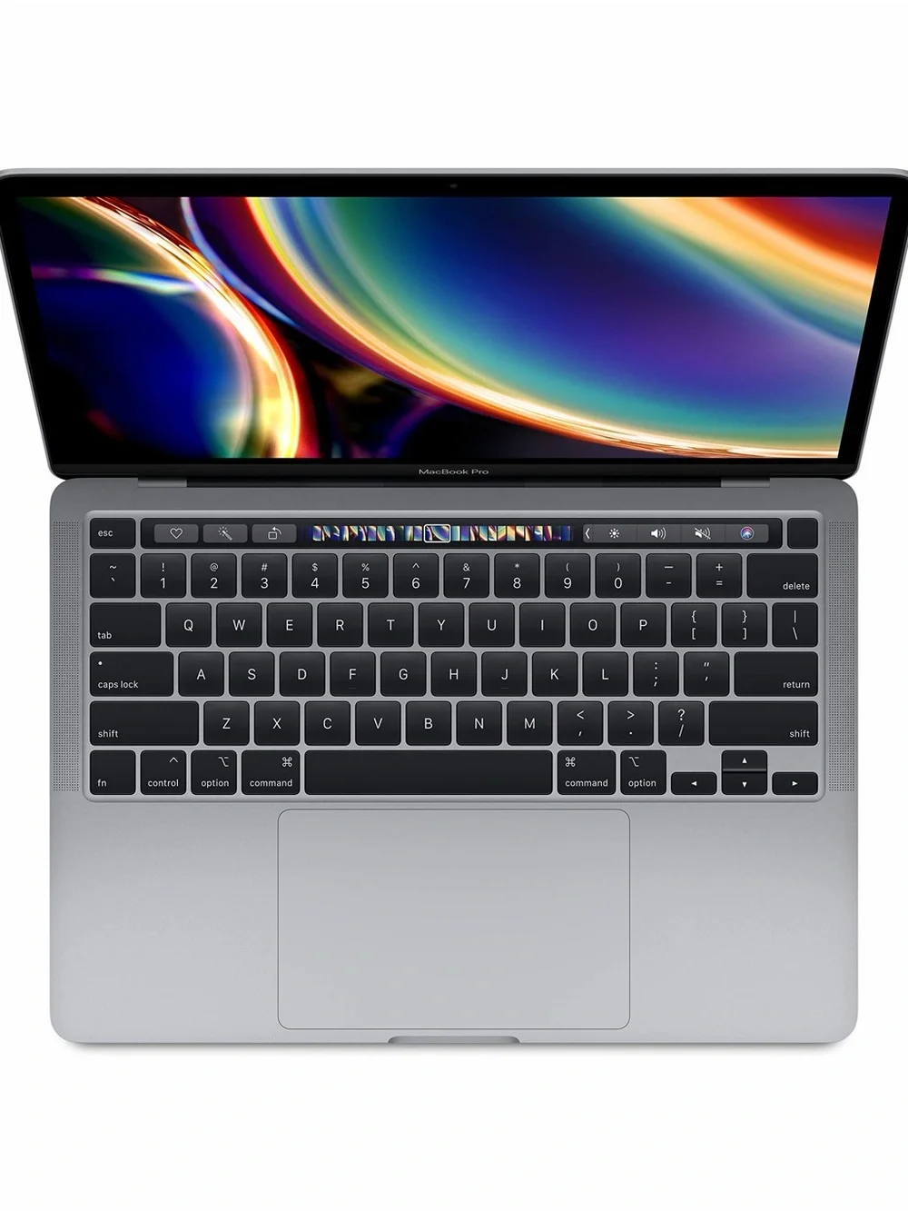 Apple MacBook Pro 13 inch. Laptop in Silver Gray - Sleek Aluminum Top